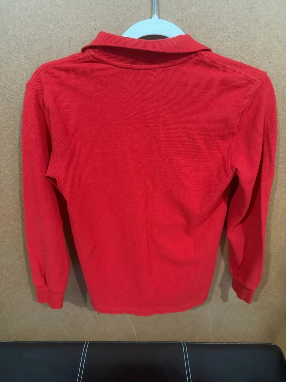 Polo kids Ralph Lauren Red Long-Sleeve Polo 10/12 M